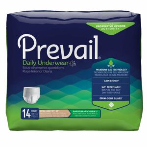 Prevail Maximum Absorbent Underwear, Extra Large