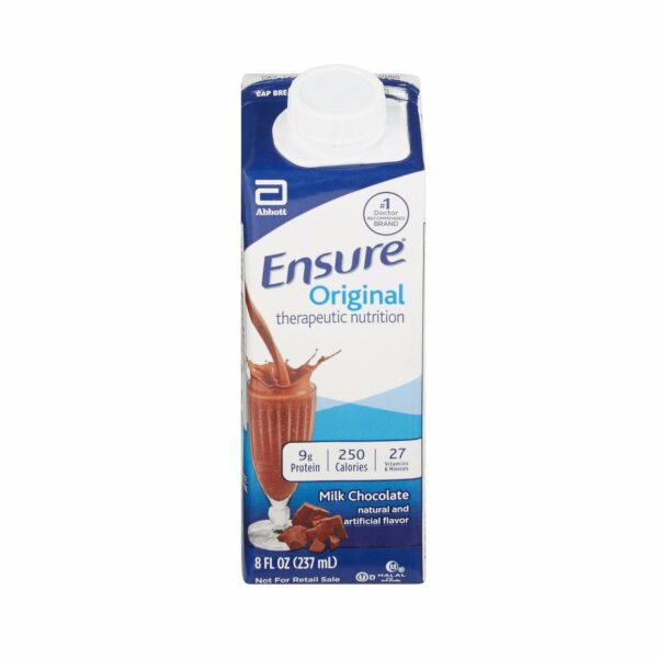 Ensure Chocolate Oral Supplement, 8 oz. Carton