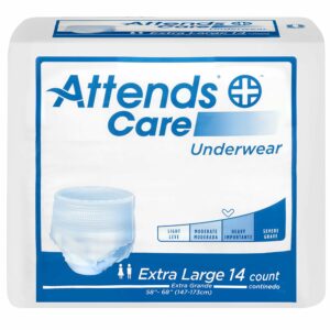 Attends Care Moderate Absorbent Underwear, Extra Large