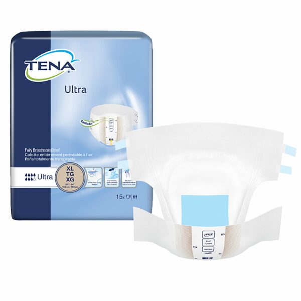 Tena Ultra Incontinence Brief, Extra Large