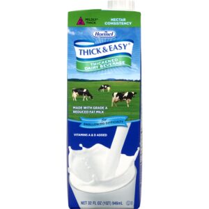 Thick & Easy Dairy Nectar Consistency Milk Thickened Beverage, 32 oz. Carton