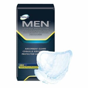 Tena Men Moderate Bladder Control Pad, 8-Inch Length