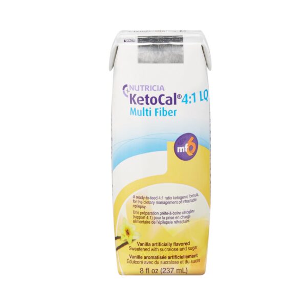 KetoCal 4:1 LQ Vanilla Oral Supplement, 8 oz. Carton