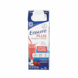 Ensure Plus Strawberry Oral Supplement, 8 oz. Carton