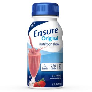 Ensure Original Strawberry Oral Supplement, 8 oz. Bottle