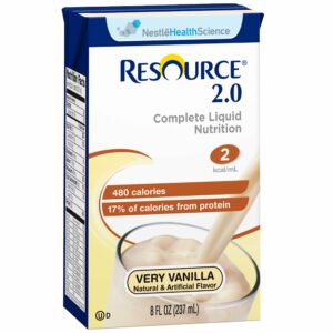Resource 2.0 Vanilla Oral Supplement, 8 oz. Carton