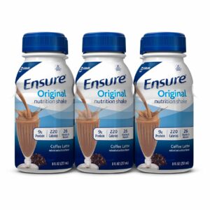 Ensure Original Coffee Latte Oral Supplement, 8 oz. Bottle