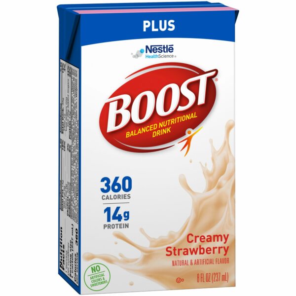 Boost Plus Strawberry Oral Supplement, 8 oz. Carton