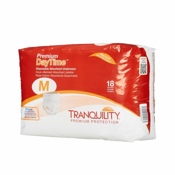 Tranquility Premium DayTime Absorbent Underwear, Medium