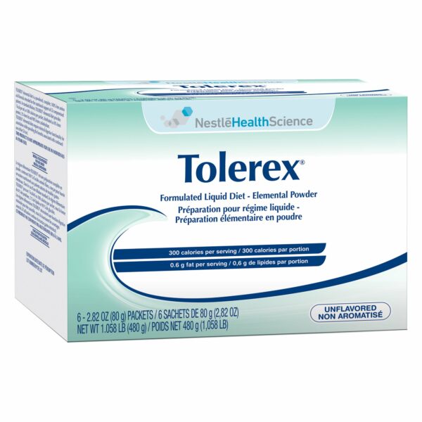 Tolerex Elemental Oral Supplement / Tube Feeding Formula, 2.82 oz. Individual Packet