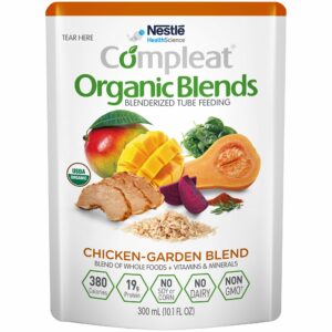 Compleat Organic Blends Chicken-Garden Oral Supplement/Tube Feeding Formula, 10.1 oz. Pouch